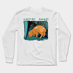 Corner Smell (For light backgrounds) Long Sleeve T-Shirt